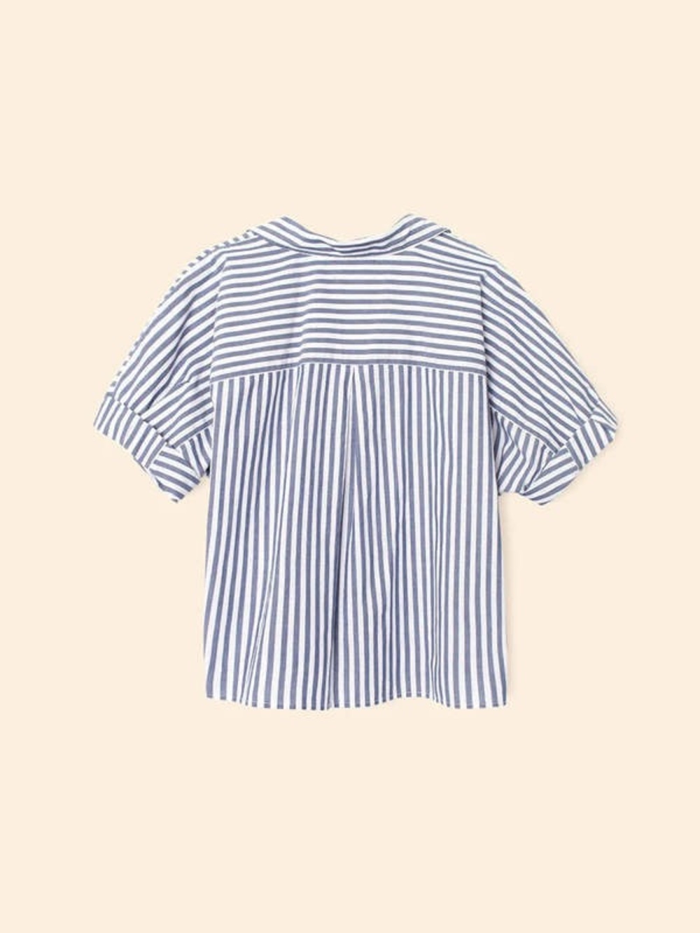 XiRENA Navy and White Striped Teddy Shirt - Picture 4 of 8